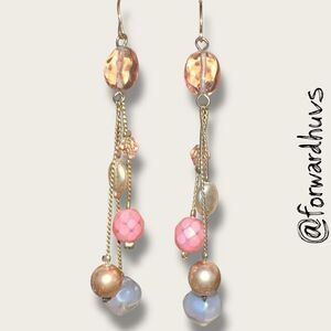 Bundle Sale 3 for $15 | Multicolor Beaded Dangle Earrings